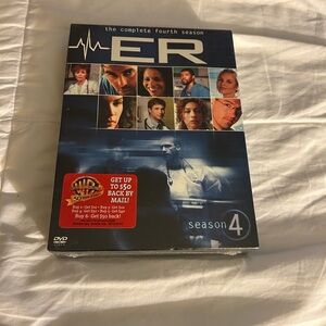 ER Season 4 Complete Fourth Season DVD Set NEW Sealed Emmy Drama